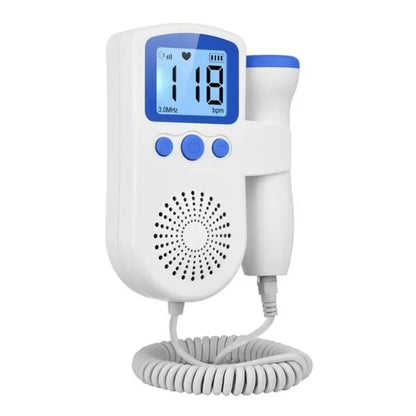 Doppler Fetal Portátil - Monitor Frecuencia Cardiaca