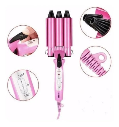 Pinza Rizadora de Cabello - Ondas de Sirena