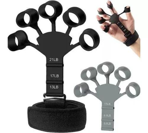 Fortalecedor De Agarre De Mano, Ejercitador De Dedos Ajustable - TrendyJor 
